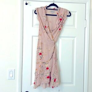 New All Saints Silk Floral Dress
